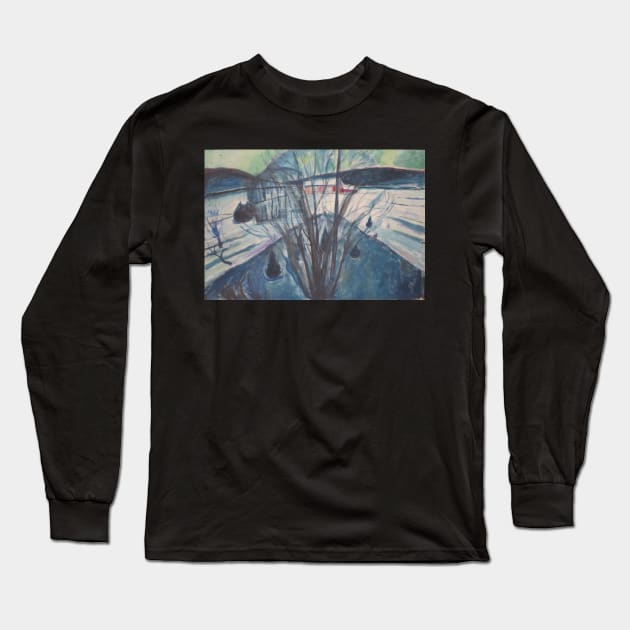 Edvard Munch Long Sleeve T-Shirt by KOTFILMS
